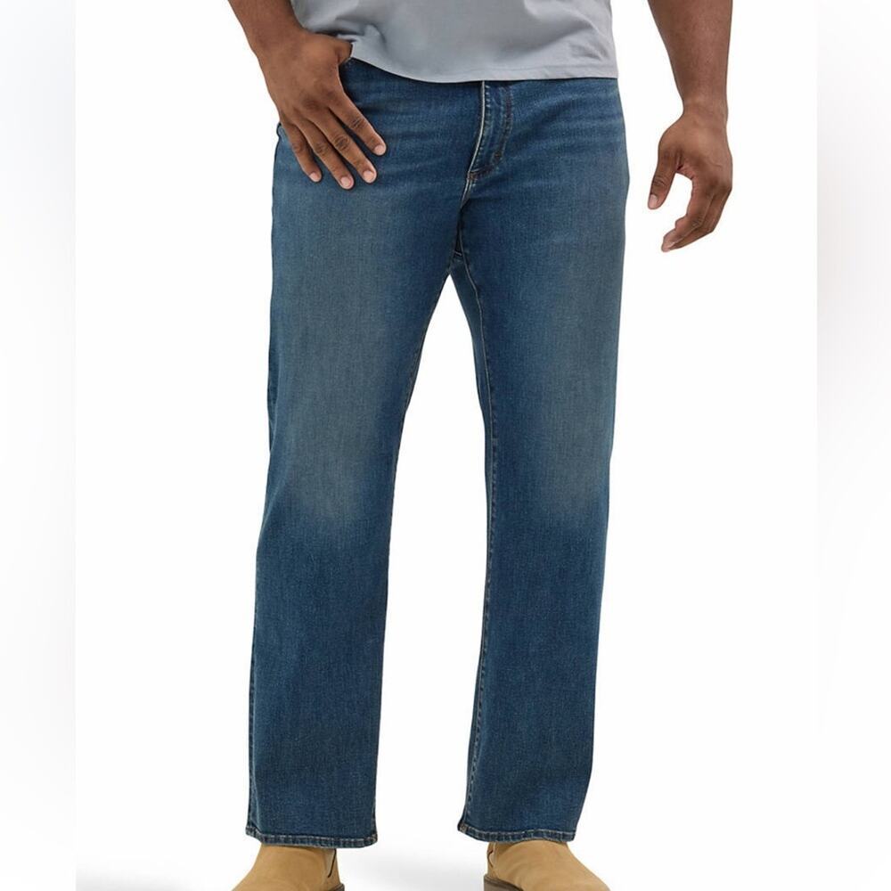Lee Relaxed Fit Blue Denim Jeans